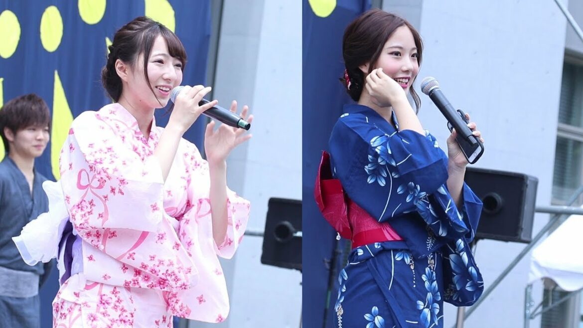 慶應SFC美男美女が浴衣姿で七夕に一発芸を披露！？ ミスミスターコンテストを盛り上げる！