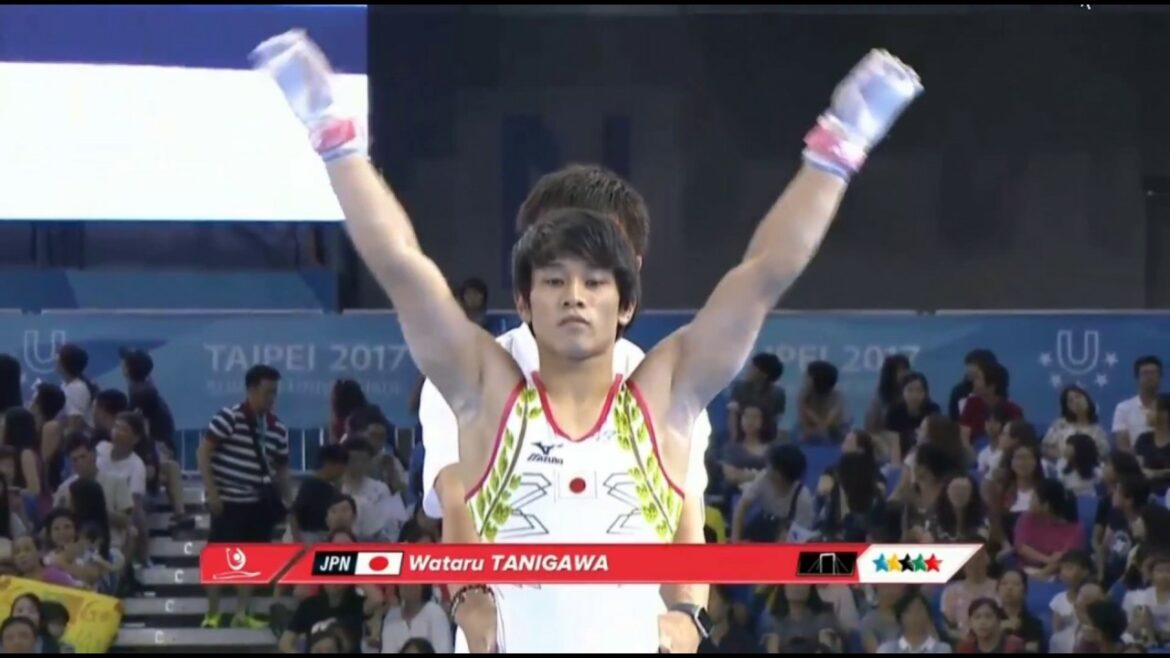 20170822ユニバーシアード谷川航 鉄棒