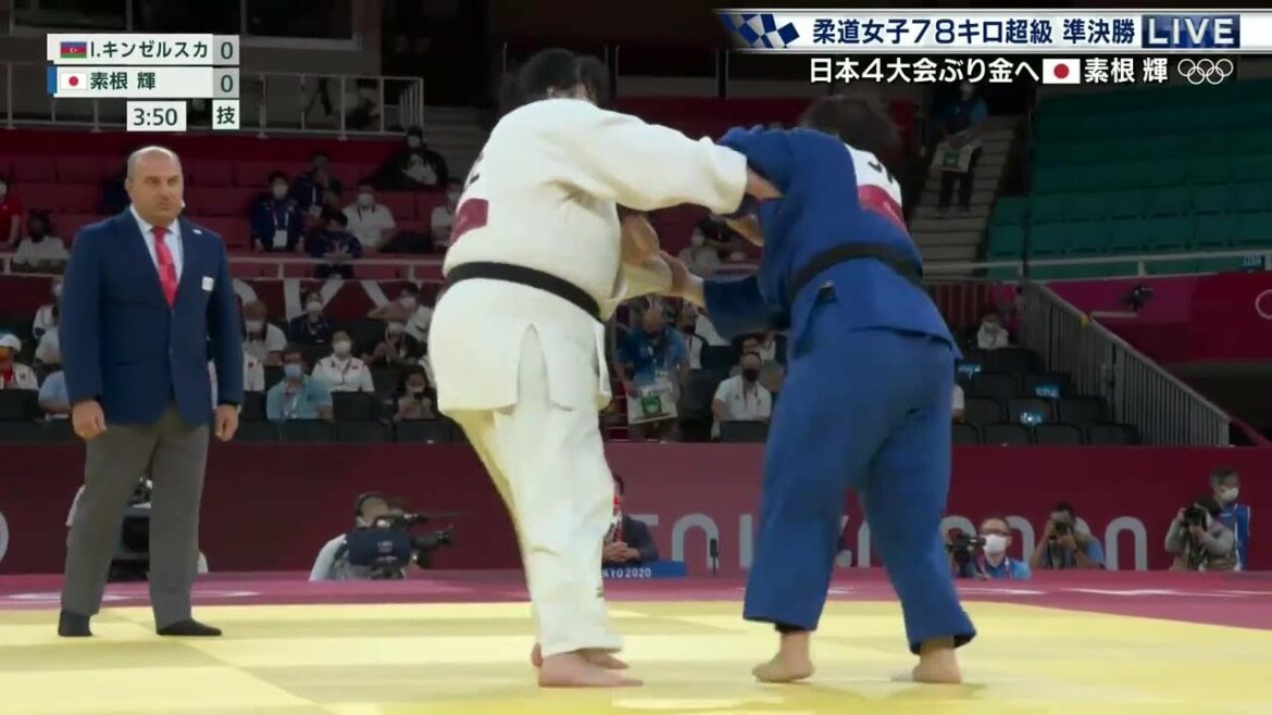 柔道 女子78kg超級 準決勝 決勝 素根輝選手 | OLYMPIC TOKYO 2020