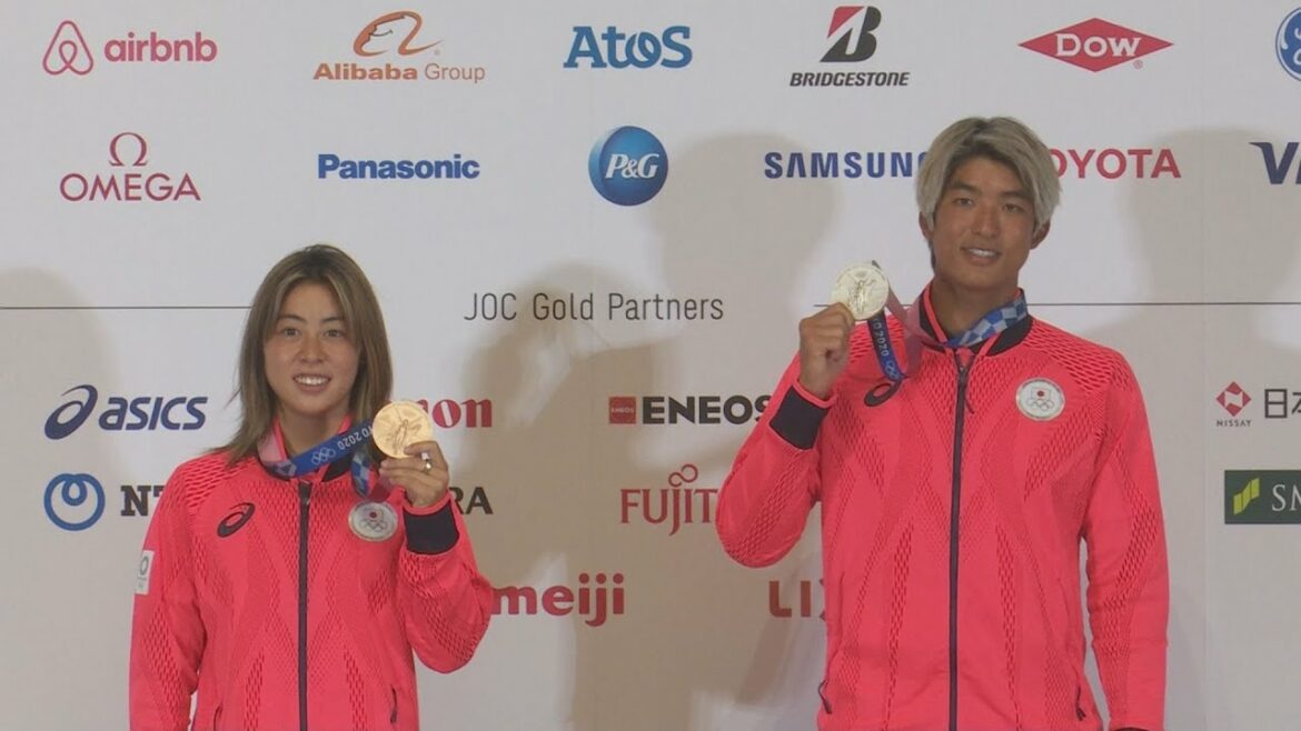 五十嵐「忘れられない大会に」 サーフィン、都筑も喜び