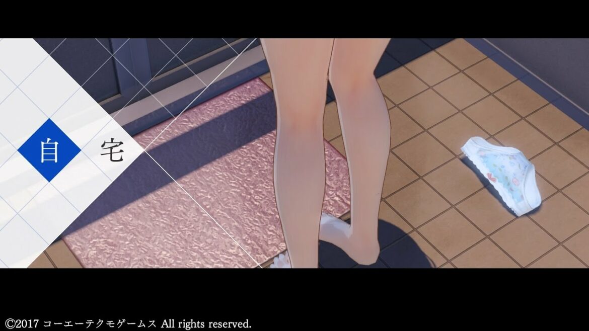 #4[ブルーリフレクション] お風呂イベント [BLUE REFLECTION]