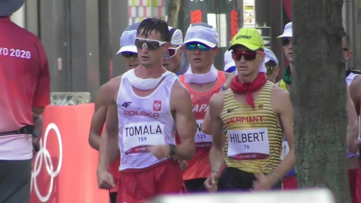 東京オリンピック2020　男子 競歩　50キロメートル 　Tokyo Olympic Games 2020 Men's Racewalking 50km  Dawid Tomala (Poland)