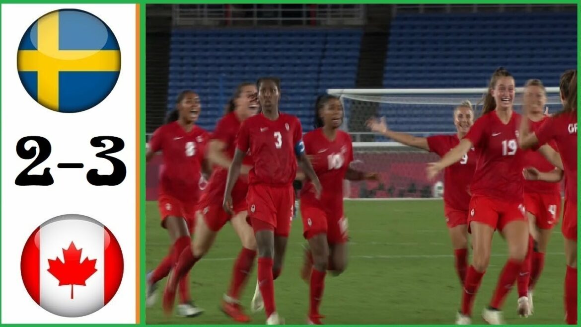 スウェーデン女子代表 対 カナダ女子代表  東京２０２０オリンピック◇サッカー 女子サッカー決勝 2021年08月06日