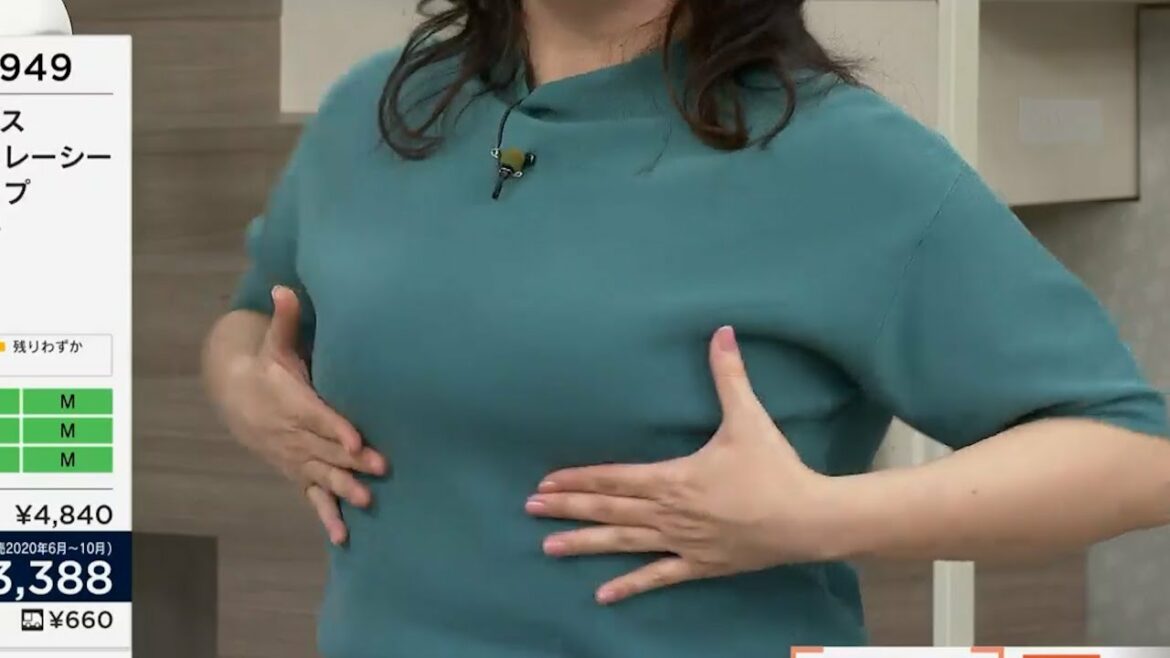古沢真弓【QVC】むちむちな真弓さんが言葉通りに「身体張って」プレゼンしてくれるっ♪