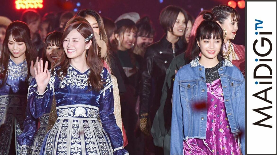 広瀬すず＆乃木坂46らが秋冬ファッションでランウエー　「ガールズアワード」3万1000人来場でフィナーレ