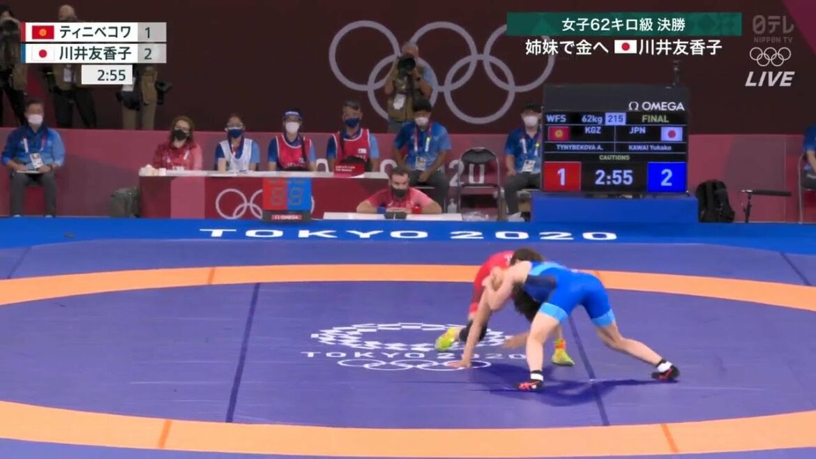 女子62キロ級 決勝 姉妹で金へ 川井友香子