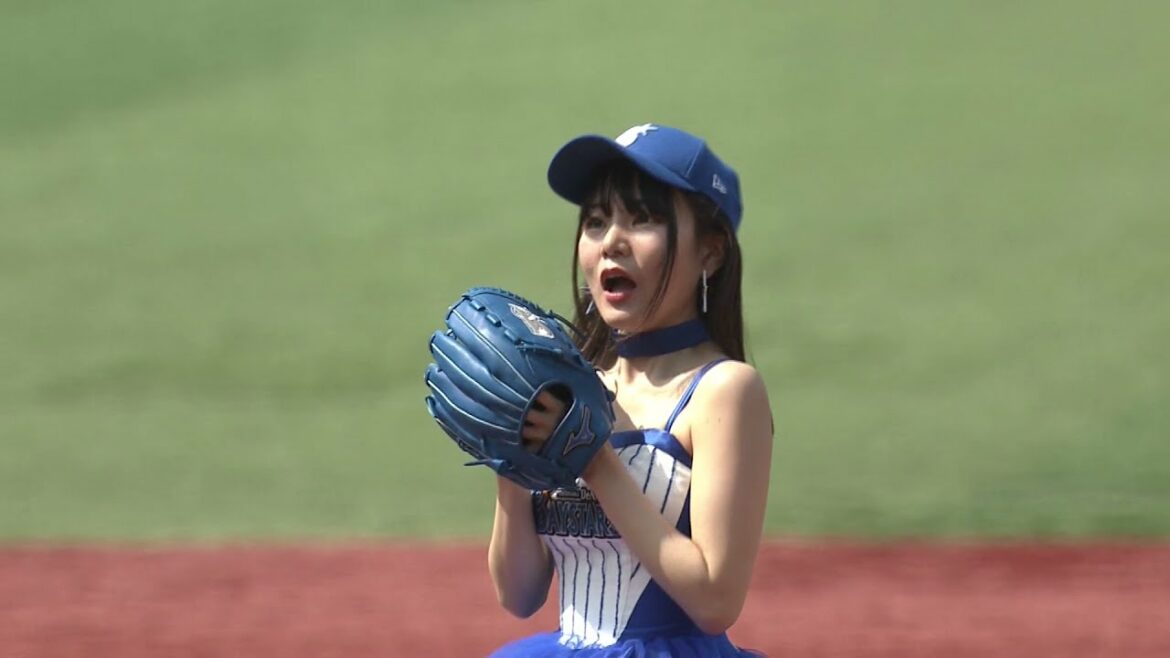 【ポニカ】馬車道発横浜アイドル「ポニカロード」 太田あかり 始球式 2021/5/9 横浜ＤｅＮＡ vs. 阪神 9回戦 ＠横浜スタジアム 【PonicaRoad】