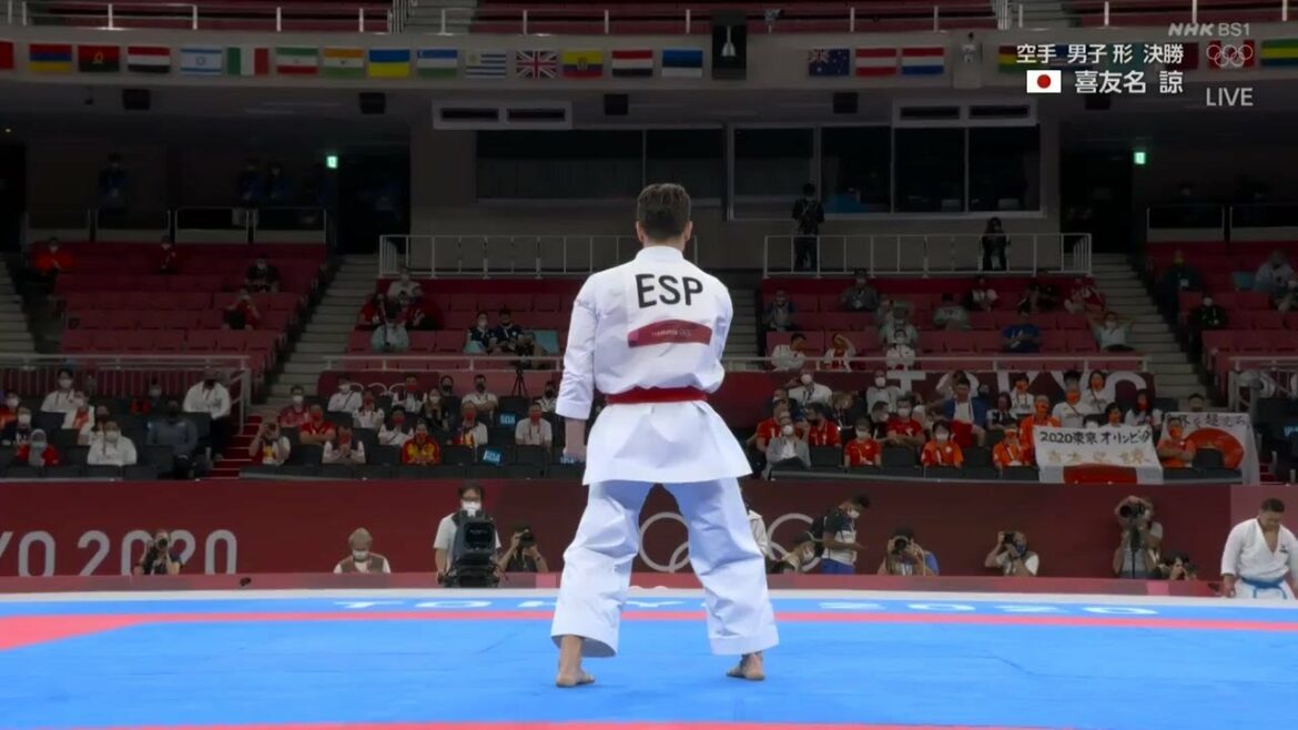 東京２０２０オリンピック 空手 男子 形 決勝 喜友名諒選手 2021年8月6日