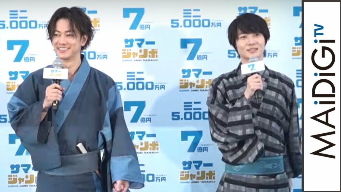 神木隆之介、佐藤健の浴衣姿に「かっこよすぎてどうするんですか」と絶賛