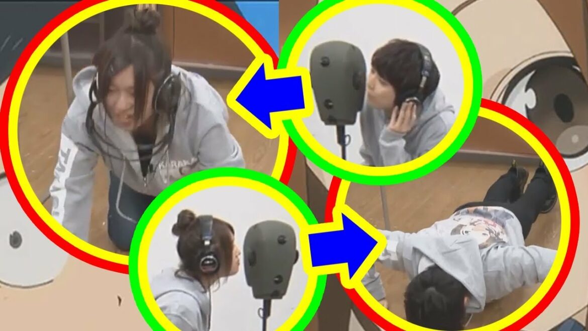 【お互いに腰にくる声優】高橋李依「梶さんのコレはあかん///（ｶﾞｸｯ）」梶裕貴「スゲェ//すげぇよぉっ（ﾌﾝｽﾌﾝｽ）」声優の本気をダミーヘッドマイクで見せつけお互いに瞬殺し合うりえりーと梶くん