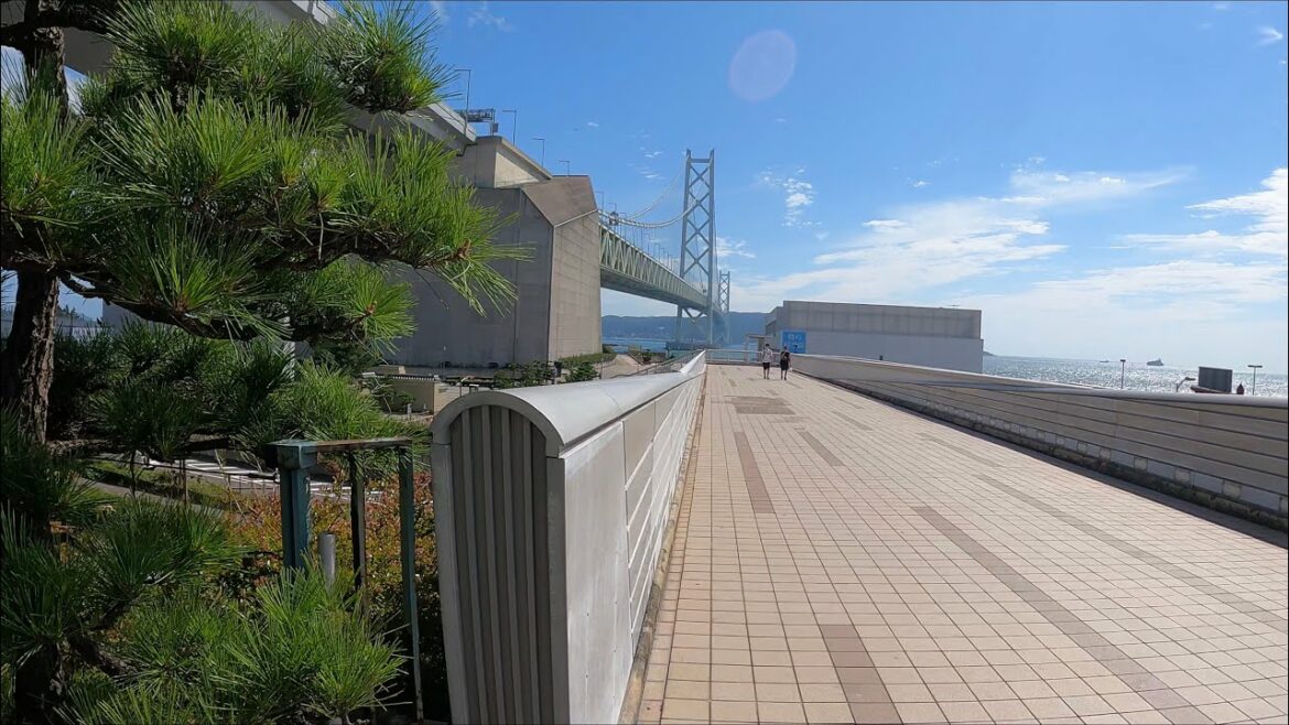 明石海峡大橋の中！　〜舞子海上プロムナード〜