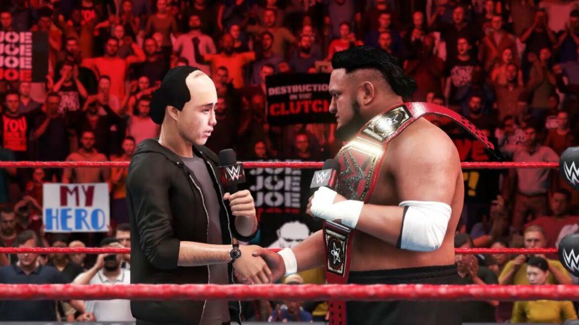 【WWE2K20】「My Career #9-1」今田美桜さんと江頭2：50さんをモデルにしたキャラで始めました❣長くなったので＃9も分断です❤