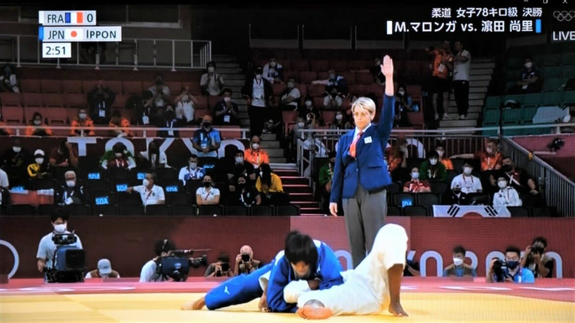 濱田尚里　金メダル　女子7８キロ級