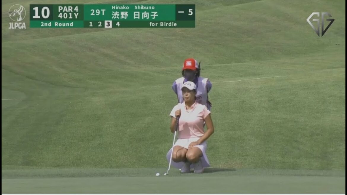 【渋野日向子】ゴルフ | 楽天スーパーレディース | 2 日目 DORI GOLF  (Shibuno Hinako) Vol2