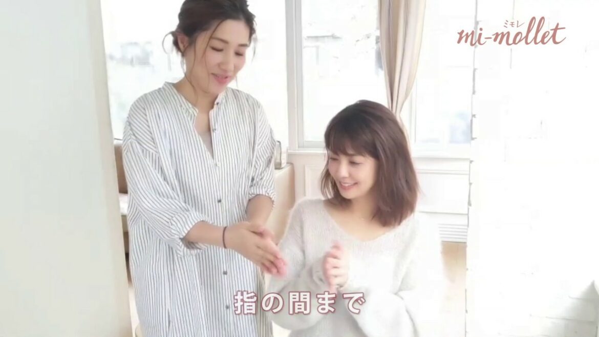 【長井かおりのヘアアレンジ】3分で完成ゆるっとおしゃれなお団子ヘアに小林麻耶が挑戦