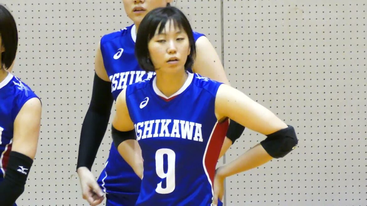 バレー界のガッキー？ PFU 島畑奈緒子 Naoko Shimahata 北信越国体 2017