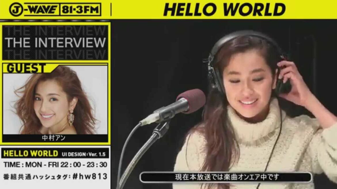 特集 「THE INTERVIEW with 中村アン」 フルバージョン