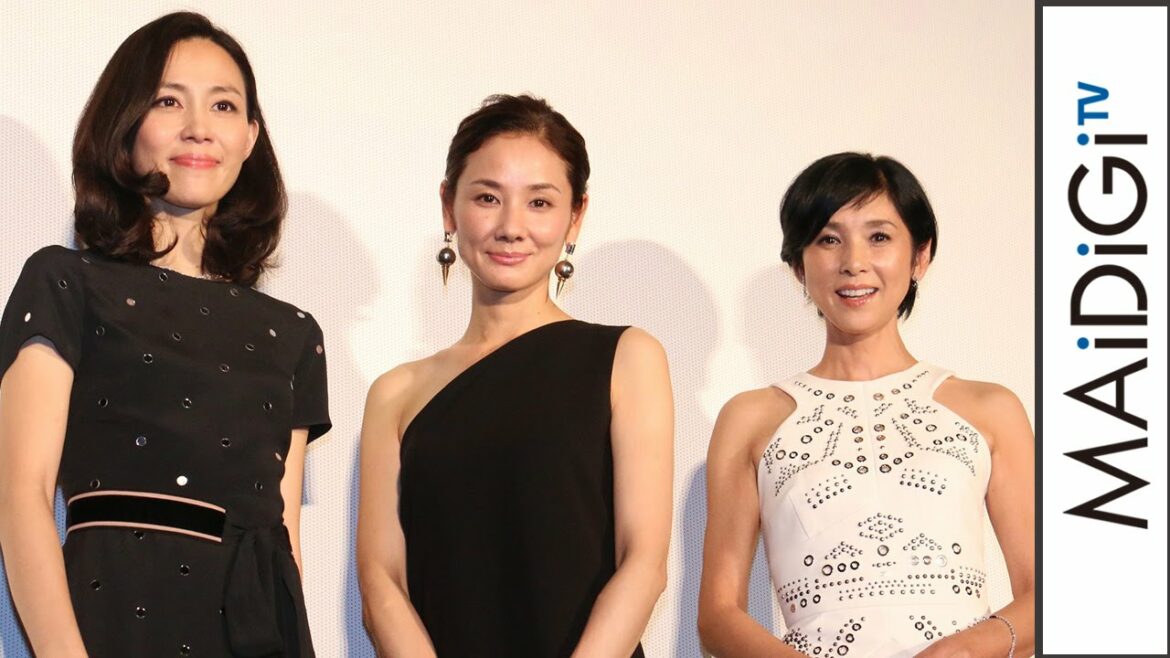 黒木瞳、吉田羊＆木村佳乃と盛り上がりすぎ…原作者の手紙は“割愛”　映画「嫌な女」完成披露プレミアイベント3