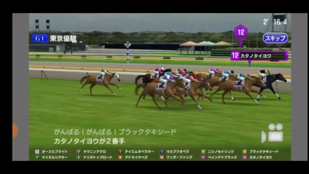 【#スタポケ 37-2】苦い春クラシック1番人気 皐月賞→東京優駿・日本ダービー【#スターホースポケット＋ ：#競馬ゲーム ：ヒノデマキバオーを種付け】