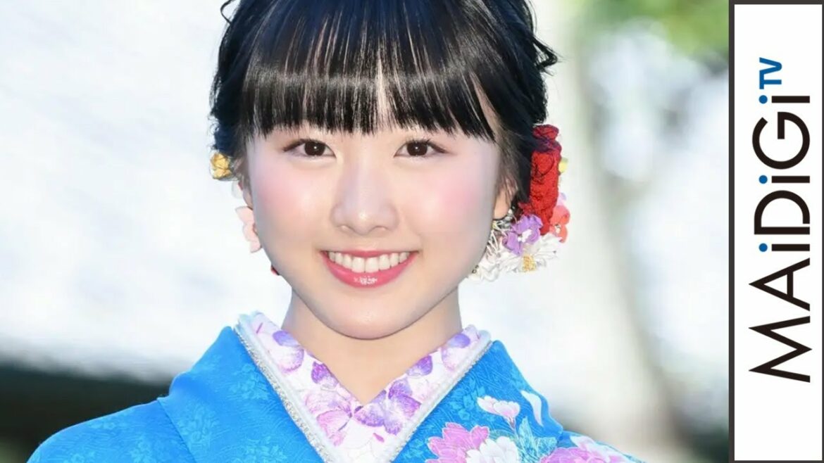 本田望結、2020年は「JKになるので楽しみたい」　岡田結実、小芝風花らと晴れ着“競演”　「オスカープロモーション」晴れ着撮影会