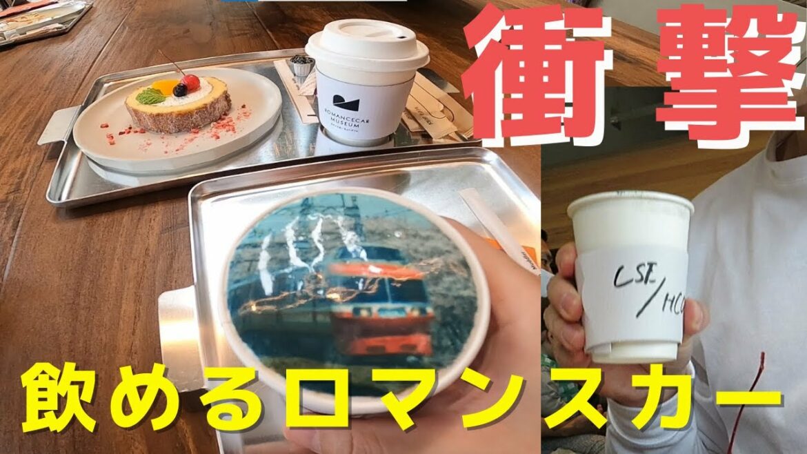 ロマンスカーミュージアムの衝撃ドリンクを飲んでみた