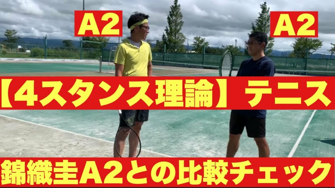 【4スタンス理論】テニス　錦織圭A2との違い　永井・トコビッチ