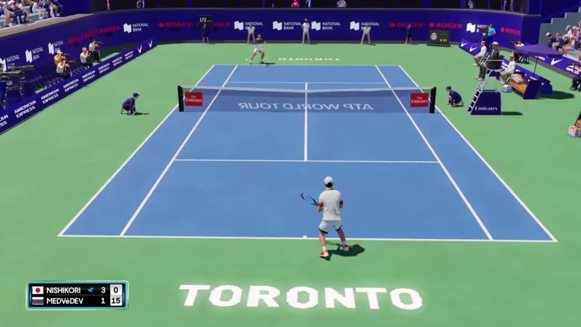 【AOテニス2】錦織圭 v メドベージェフ - トロント2021