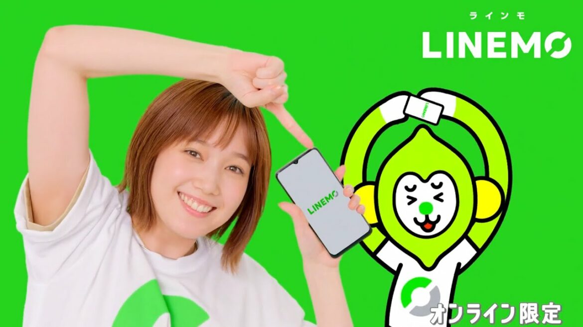 【本田翼】エネルギッシュなダンスや動きが魅力！【LINEMO CM集】