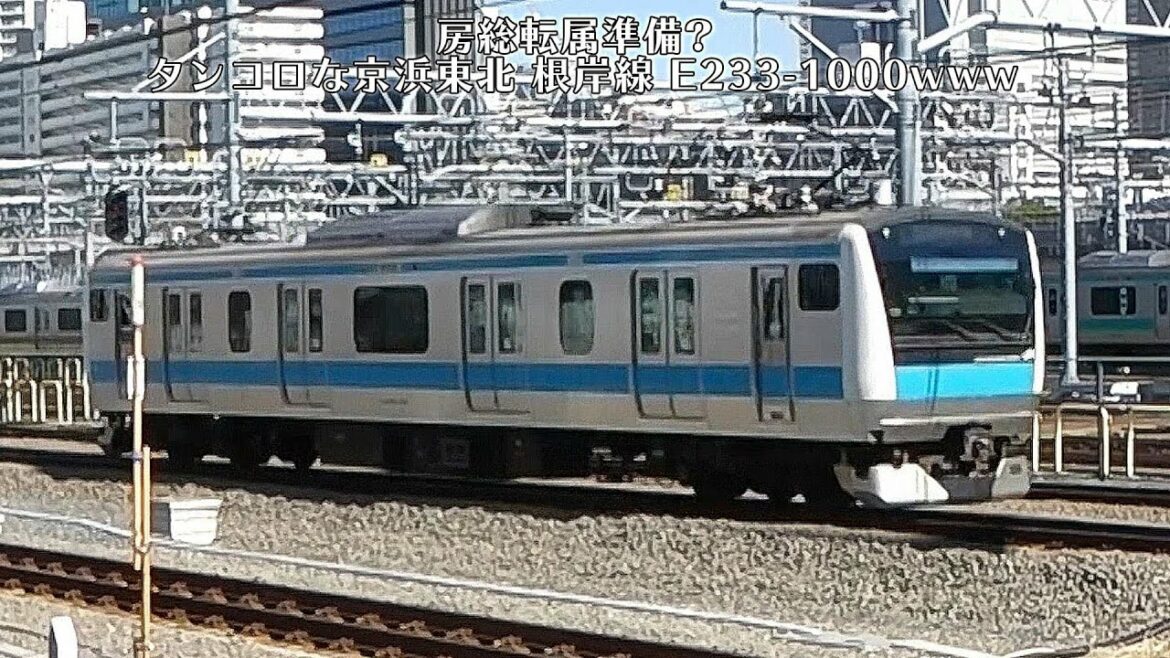 「動くウソ電!? 房総転属準備?」京浜東北線・根岸線の電車(E233系1000番台)がタンコロだった件!