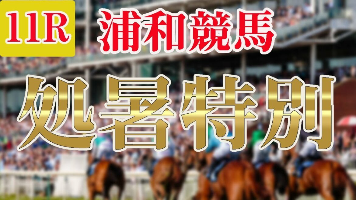 【 地方競馬予想 】浦和競馬競馬予想 11R 処暑特別(B3) 【 地方競馬予想 】浦和競馬競馬予想 11R 処暑特別(B3)