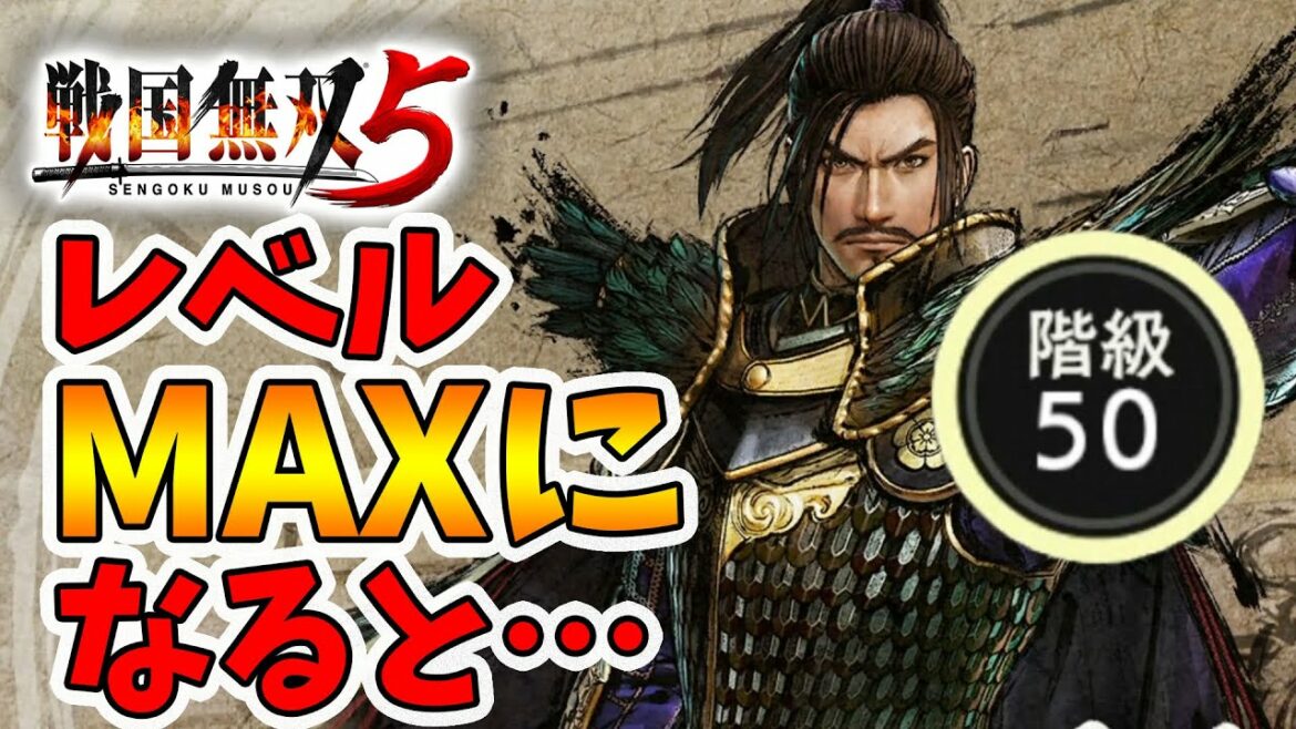 【戦国無双5】レベルMAX・武器レベルSの最強キャラが完成！おススメの育成方法。【naotin】