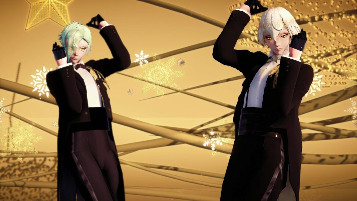【MMD刀剣乱舞】ワンルーム・オール・ザット・ジャズ※紋付燕尾【髭切・膝丸】