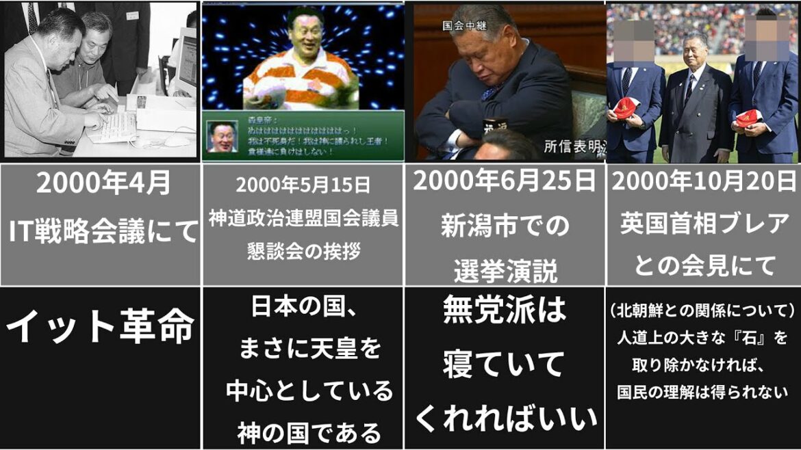 森元総理の失言一覧【まとめ】