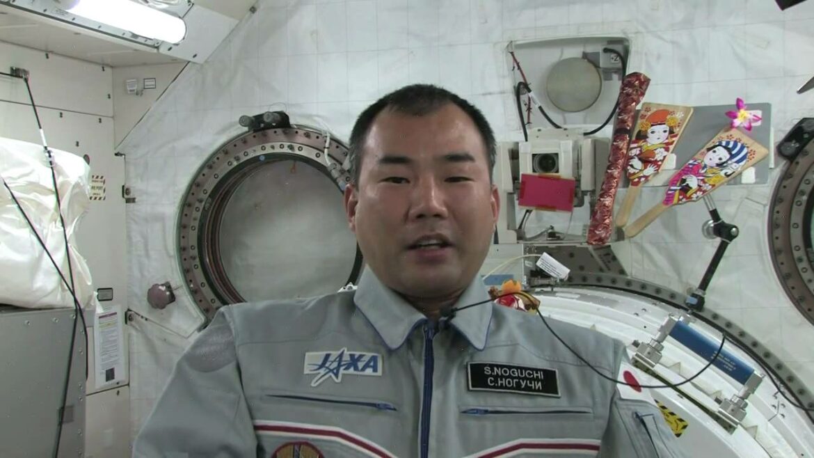 野口宇宙飛行士ISSから新年のあいさつ