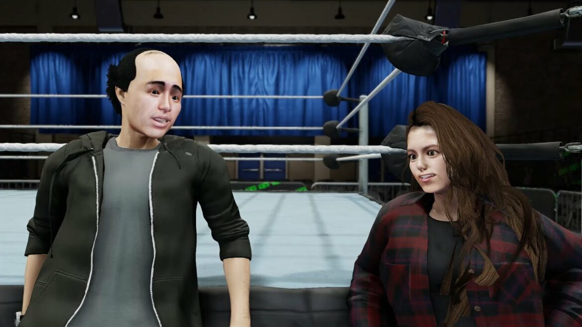 【WWE2K20】「My Career #6-1」今田美桜さんと江頭2：50さんをモデルにしたキャラで始めました❣長くなったので＃6は1部、2部となっております（いわゆる分断です❤