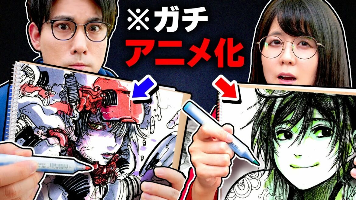 【超神回】"描いたキャラ"を、人気声優「浪川大輔さん&石川界人さん」にガチで生アフレコしてもらった結果…【声優と夜あそび×なつめさんち】