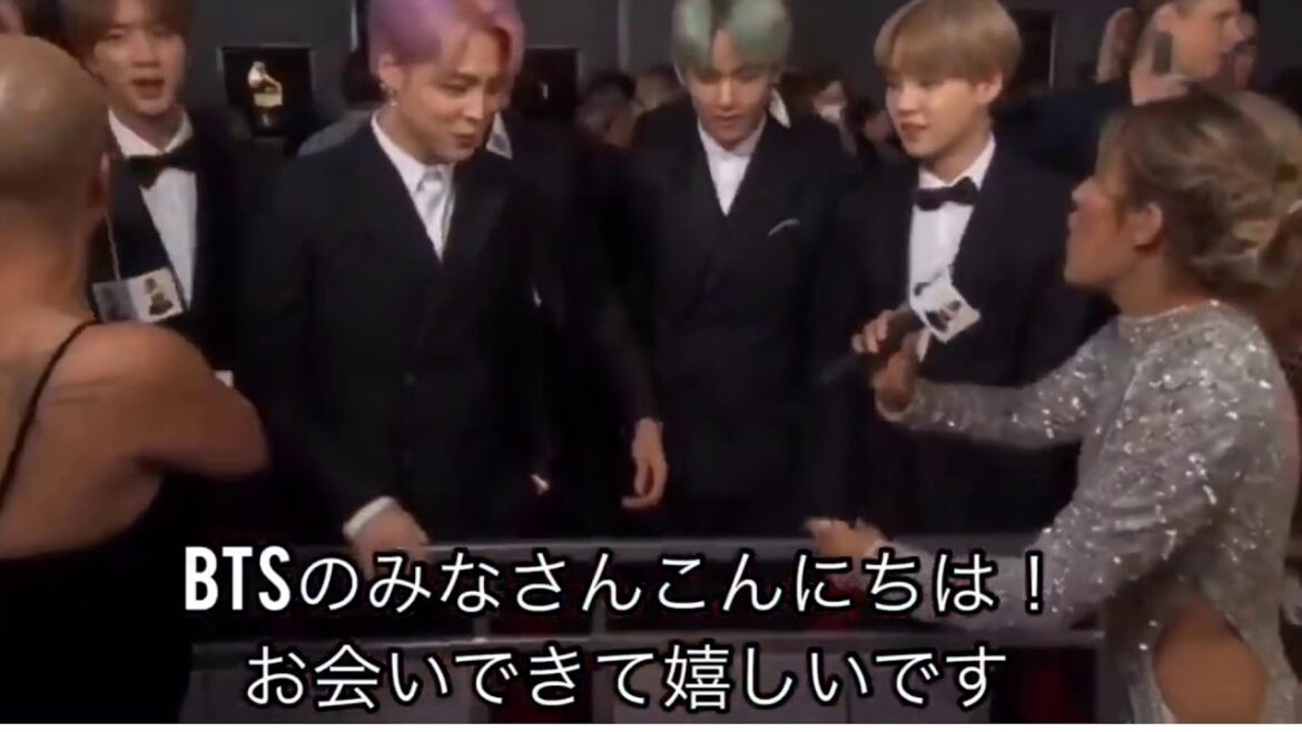 【BTS】 防弾少年団 グラミーインタビュー③