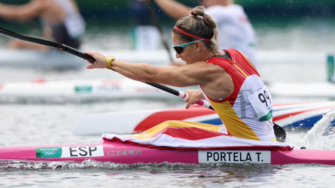 テレサポルテラは今朝の#canoesprintで#silverを獲得しました-女性のカヤックシングル...