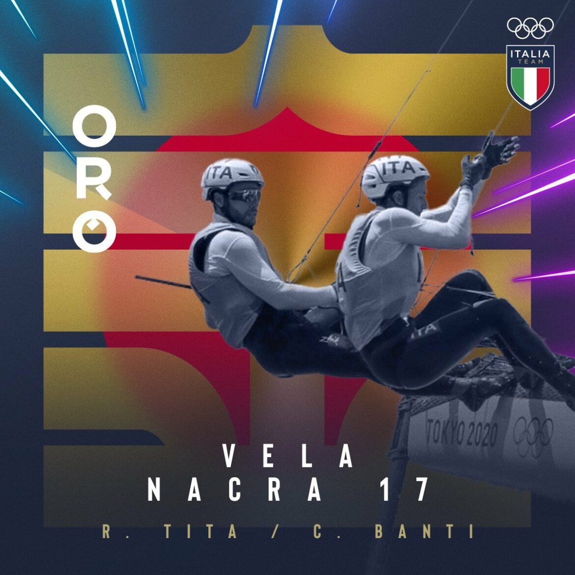 ただの並外れた金メダル。 ビッグガイ。  ＃Tokyo2020＃ItaliaTeam＃..。