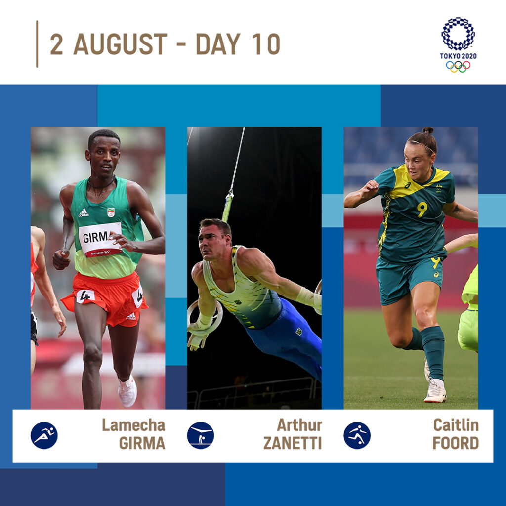 日| 観戦選手@ Olympics＃Tokyo2020 Lamecha Girma Arthur Zanetti @C .. ..