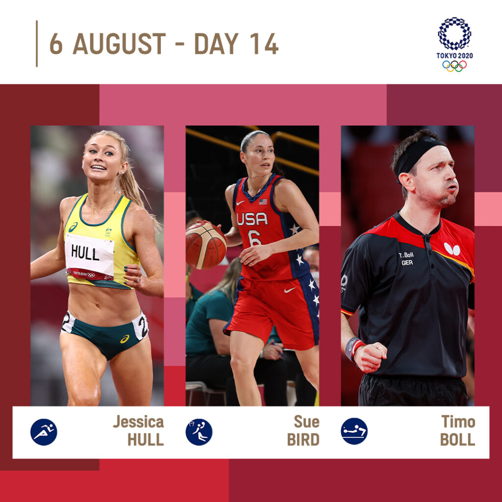 1日目⃣4⃣| 観戦する選手@ Olympics＃Tokyo2020 @ jessicahull143 .. ..