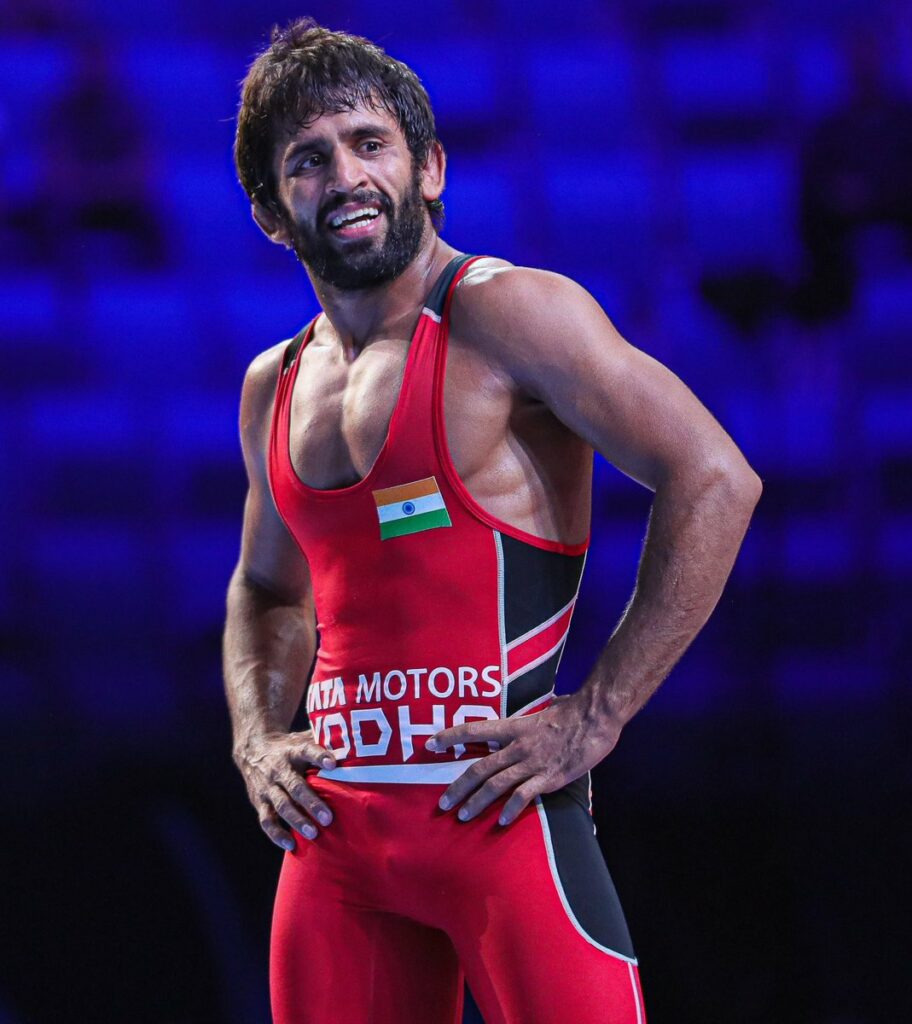BAJRANG INTO THE SEMIS！ インドの#BajrangPuniaが後ろから戻ってきて敗北...