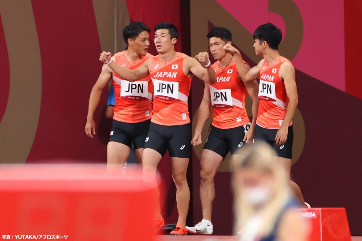 【 PLAYBACK】
〜アスリートの輝きを写真で振り返る〜

#陸上競技 男子4×100ｍリレー決勝

バトンパスでミスがあり惜しくも途中棄権となりましたが、...