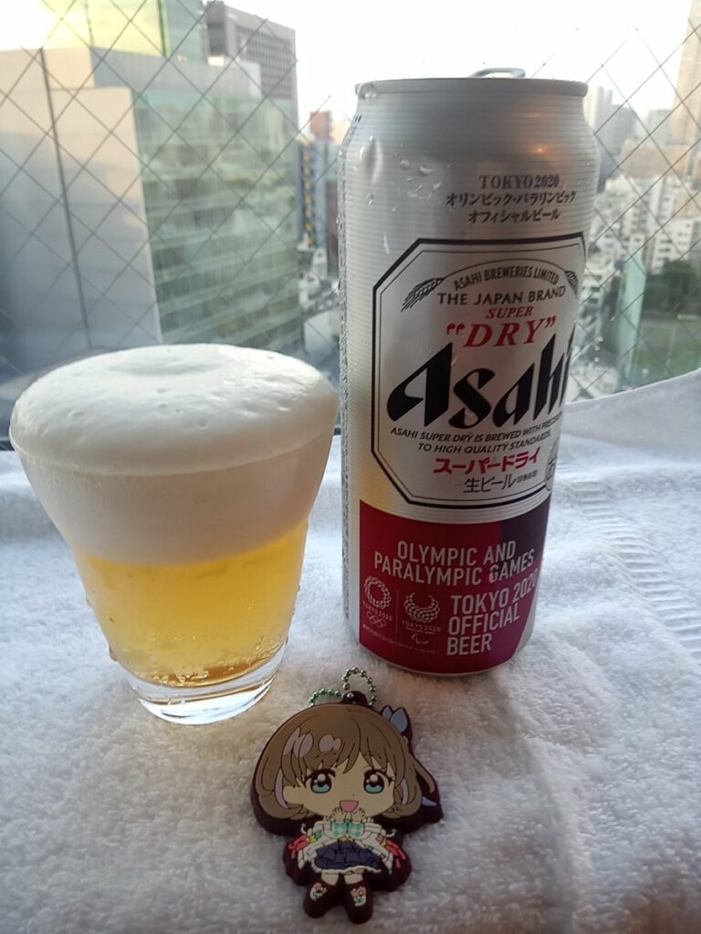 チェックインしたら何はなくとも先ずは素っ裸でビール!ｗｗｗ　麦ワタルシミ♪

#唐可可
#ラブライブスーパースター 
#Tokyo2020 ...