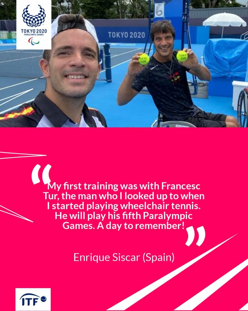 夢が叶う。  @kike_siscarのために覚えておくべき日#Paralympics |  ＃Tokyo2020 .. ..