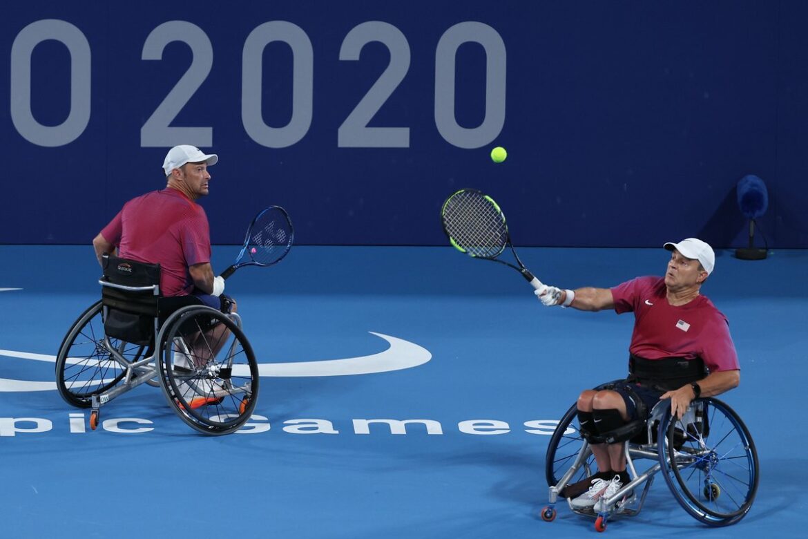#DYK？  #WheelchairTennisでは、ボールは2回バウンドしてから戻されます。 もしも...