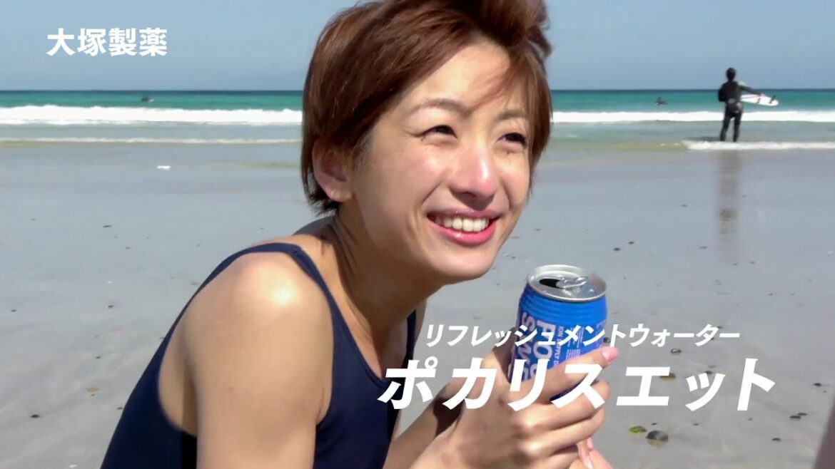 一色紗英 ポカリスエット CM（オマージュパロディ化）