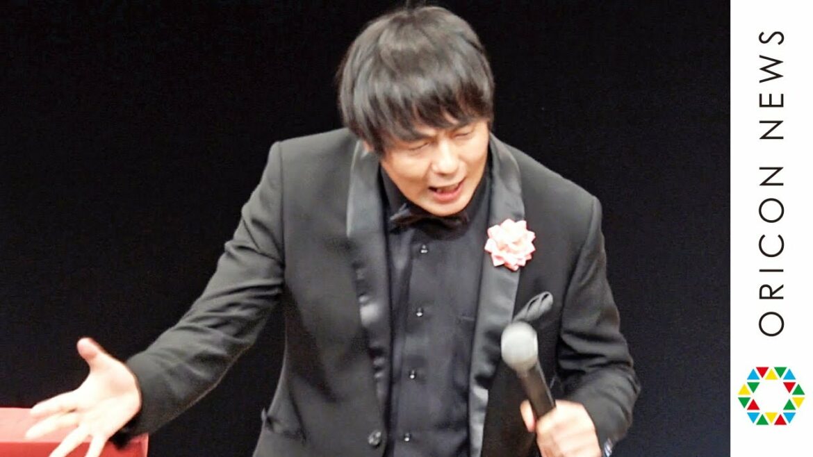 ウーマン村本　五輪ネタで菅総理をチクリ　『第11回 衛星放送協会 オリジナル番組アワード』授賞式