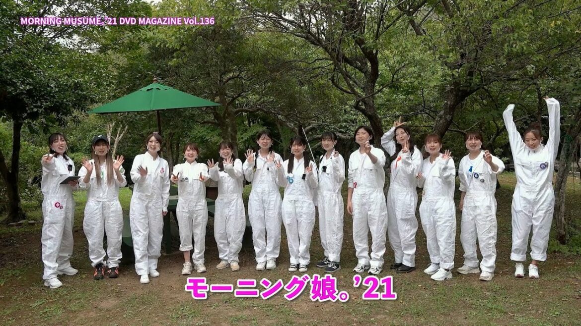 MORNING MUSUME。'21 DVD MAGAZINE Vol.136 CM