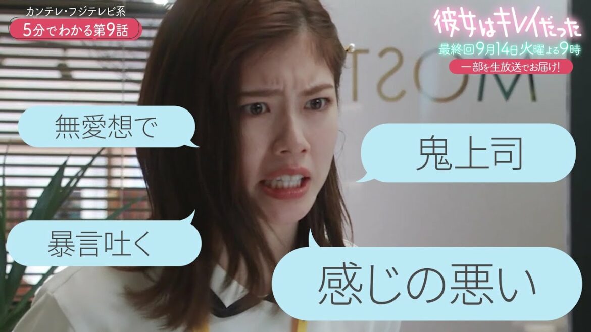 【5分でわかる！かのきれ】『彼女はキレイだった』第9話ダイジェスト